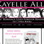 Kayelle Allen Website Layout